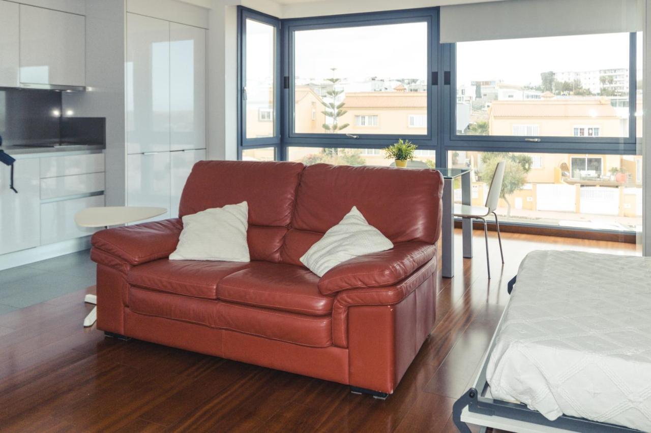 Melenara Beach Avenue Apt Shared Terrace Exterior photo