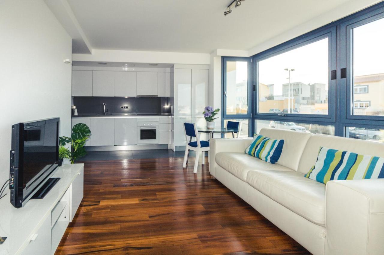 Melenara Beach Avenue Apt Shared Terrace Exterior photo