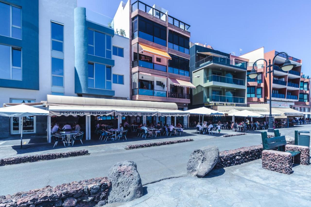 Melenara Beach Avenue Apt Shared Terrace Exterior photo